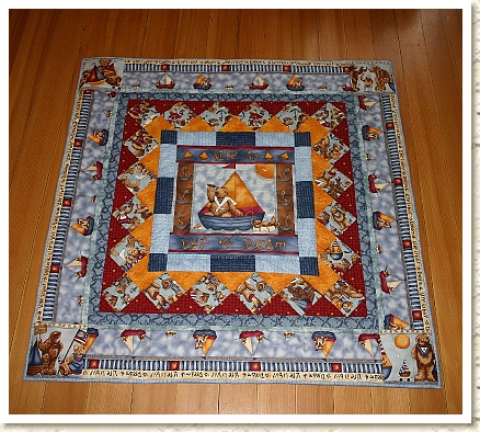 Krabbeldecke Matrosenbären